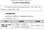 佐力药业2024年上半年预计净利2.95亿-3.1亿 中药配方颗粒销售收入增长